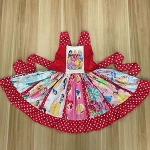 Princess cute twirl dress Ariel Belle Aurora